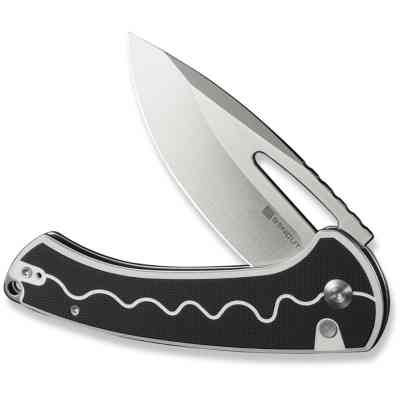 Нож Sencut Squiggy, White/Black G10, Satin (S24082A-1) Винница