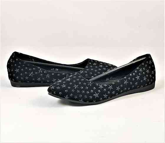 Жіночі Балетки Чорні Мокасини Туфлі Замшеві (розміри: 36) — J2 Дніпро