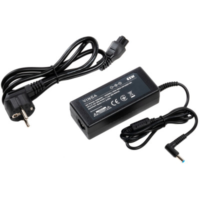 Блок живлення до ноутбуку Vinga HP 65W 19.5V 3.33А 4.5*3.0 (VPA-1953-HP4530-101) Вінниця - фото 3