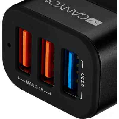 Зарядное устройство Canyon Universal 3xUSB car adapter (CNE-CCA07B) Винница