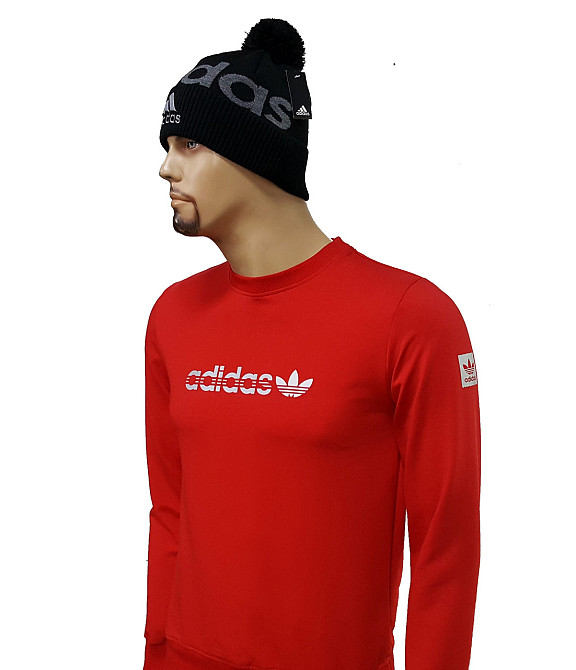 Мужской спортивный свитшот Adidas,оригинал,двунитка Киев - изображение 4