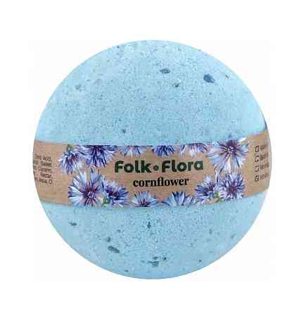 Бомбочка для ванной Василек Folk&Flora 130 г Киев