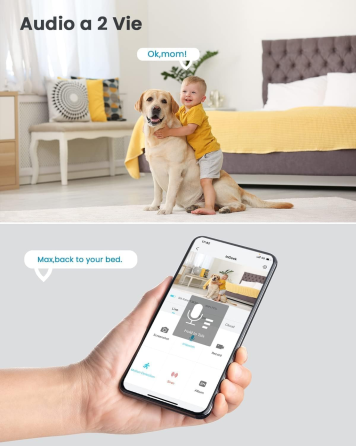 Беспроводная камера видеонаблюдения ieGeek 1080P, Wi-Fi, AI/PIR, ночное видение, 2-Way Audio, Alexa, IP65, White Киев