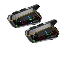 Навушники Motocyklowy interkom bluetooth na kask, zasięg 2000m, udostępnianie muzyki, 2szt gx12 Київ