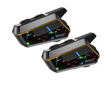 Навушники Motocyklowy interkom bluetooth na kask, zasięg 2000m, udostępnianie muzyki, 2szt gx12 Київ - фото 1
