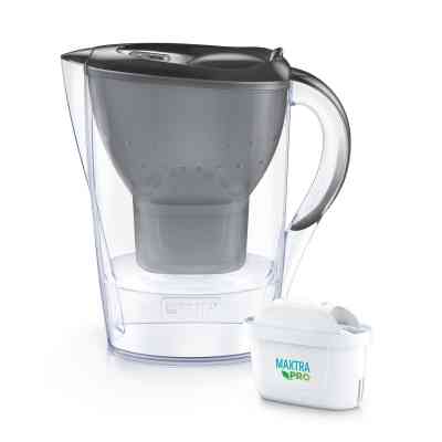 Фільтр-глечик Brita Marella Memo MXPro 2.4л (1.4л води) з фільтр-картриджем, графіт (1052794) Вінниця