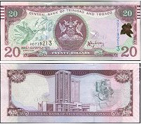 Тринидад и Тобаго 20 долларов 2006 Pick 49 UNC Полтава - изображение 1