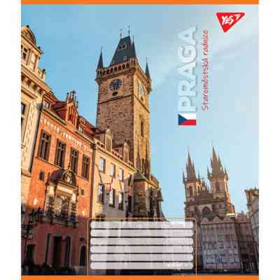 Зошит Yes Greatest cityes 96 аркушів лінія (767179) Вінниця