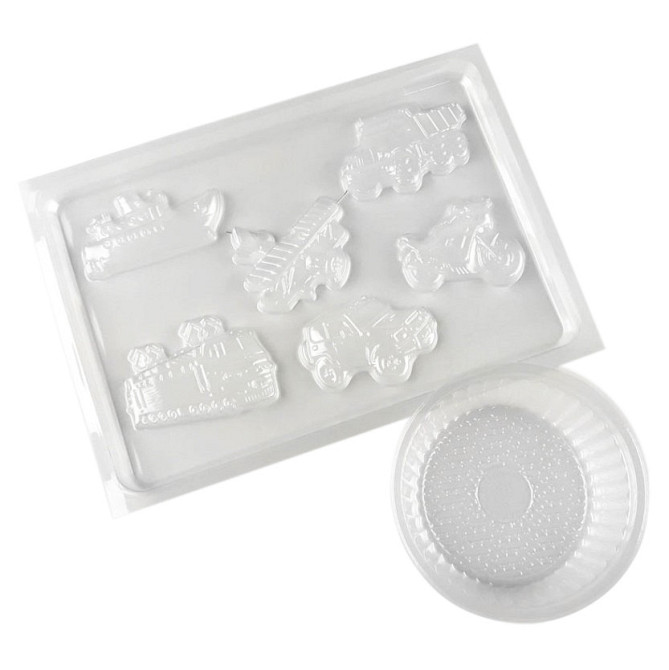 Гіпсова розмальовка на магнітах Транспорт 102301 Вінниця - фото 2