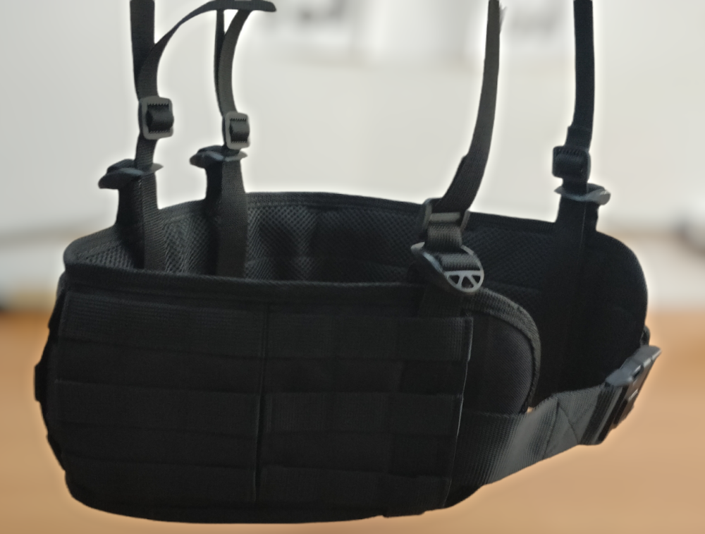 Розвантаження чорна Ремінно-плечова система РПС розвантажувальний пояс регульований тактичний із сис Одеса - фото 14