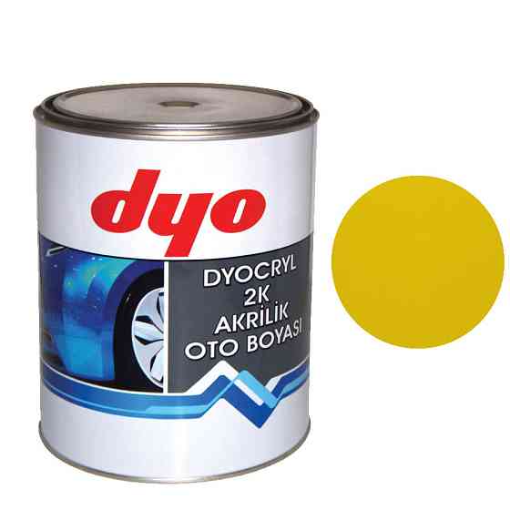 1023 RAL жовтий Богдан, фарба автомобільна акрилова Dyo 1л (без затв.) Київ
