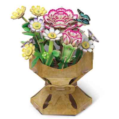 Пазл Cubic Fun трехмерный Букет цветов Гвоздики (W3300h) Винница