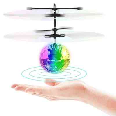 Інтерактивна іграшка UFT Магічна літаюча куля з LED підсвічуванням і сенсорним керуванням (UFTFly10) Вінниця