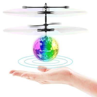 Інтерактивна іграшка UFT Магічна літаюча куля з LED підсвічуванням і сенсорним керуванням (UFTFly10) Вінниця - фото 1