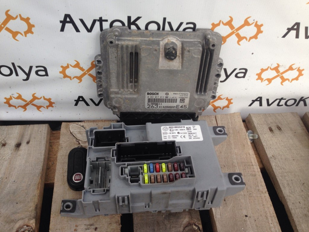 Блок керування двигуном Fiat Doblo 1.6 jtd 2010-2014 Euro 4 Ковель - изображение 1