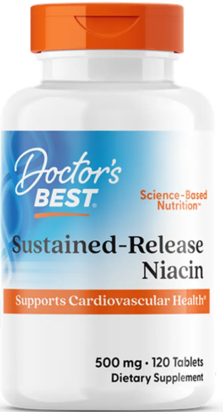 Витамин В3 (ниацин) Doctor's Best Niacin 120 таб Киев - изображение 1