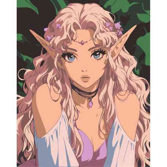Картина по номерам ArtCraft Эльфийская принцесса 40х50 см (16131-AC) Харьков