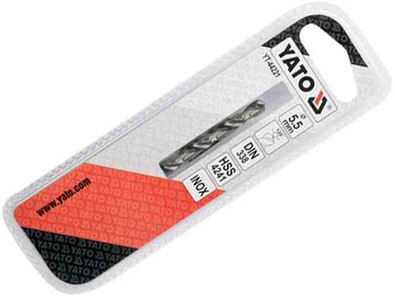 Сверло для металла HSS4241 5.5 мм YATO Харьков