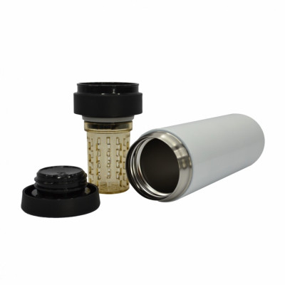 Термокружка Line Art Bari 450 мл білий (8085LA-8) Винница - изображение 3