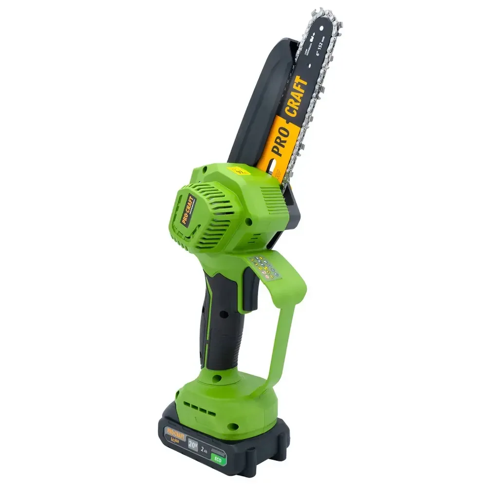 Мини пила аккумуляторная цепная Procraft PKA45, Пила с аккумулятором для дачи в кейсе, Безщеточная мини пила 4600 об/мин Львов - изображение 7