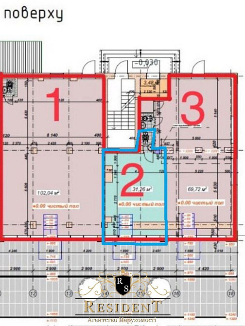 Здам приміщення на червоній лінії з окремим входом. Пр. Гагаріна 24 Дніпро - фото 6