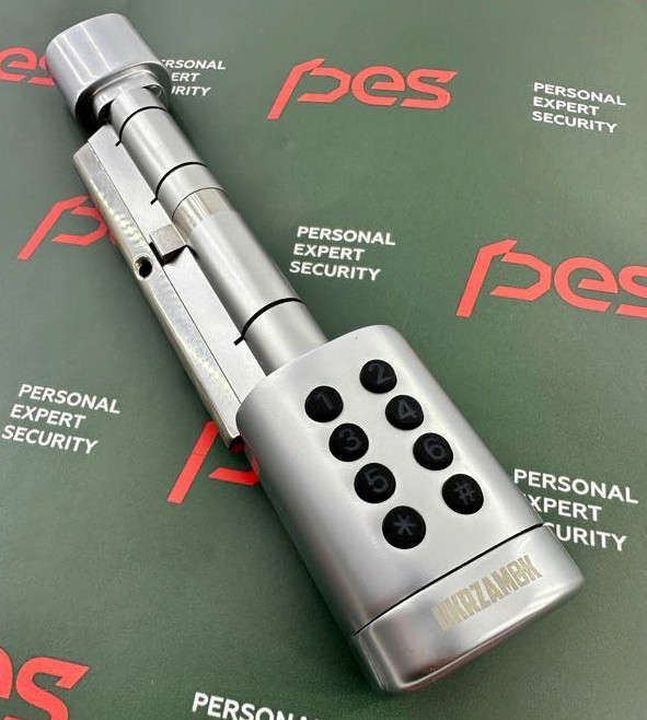 PES Cylinder Silver 55х50Т кодовый смарт-цилиндр для замка Киев - изображение 8