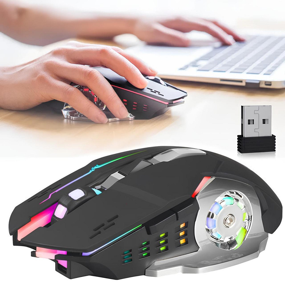 Беспроводная мышка с подсветкой и Bluetooth адаптером,BT T2 SBR Киев - изображение 1