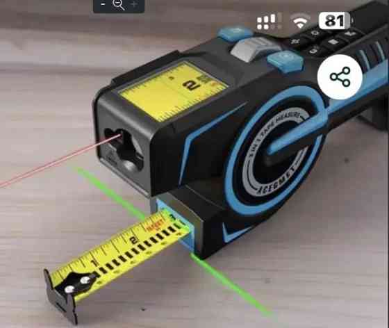 Рулетка лазерная Agegmet Mileseey DTX10 bluetooth Винница