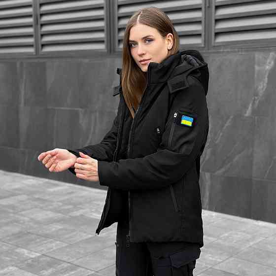 Женская зимняя Куртка с капюшоном Pobedov Winter Jacket Motive ЗИМА В2 Женская Киев