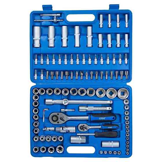 Набір насадок торцевих і біти 1/4", 1/2" 108 шт Start GRAD (6003205) Київ