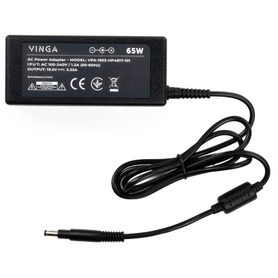 Блок питания к ноутбуку Vinga HP 65W 19.5V 3.3А 4.8*1.7 long (VPA-1953-HP4817-101) Винница - изображение 3