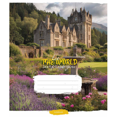 Зошит Школярик Let the world surprise you 60 аркушів клітинка (060-3548K) Вінниця - фото 4