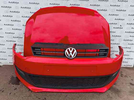Ноускат бампер передній + капот VW Polo 2009-2016 (6R0807221R) Ковель
