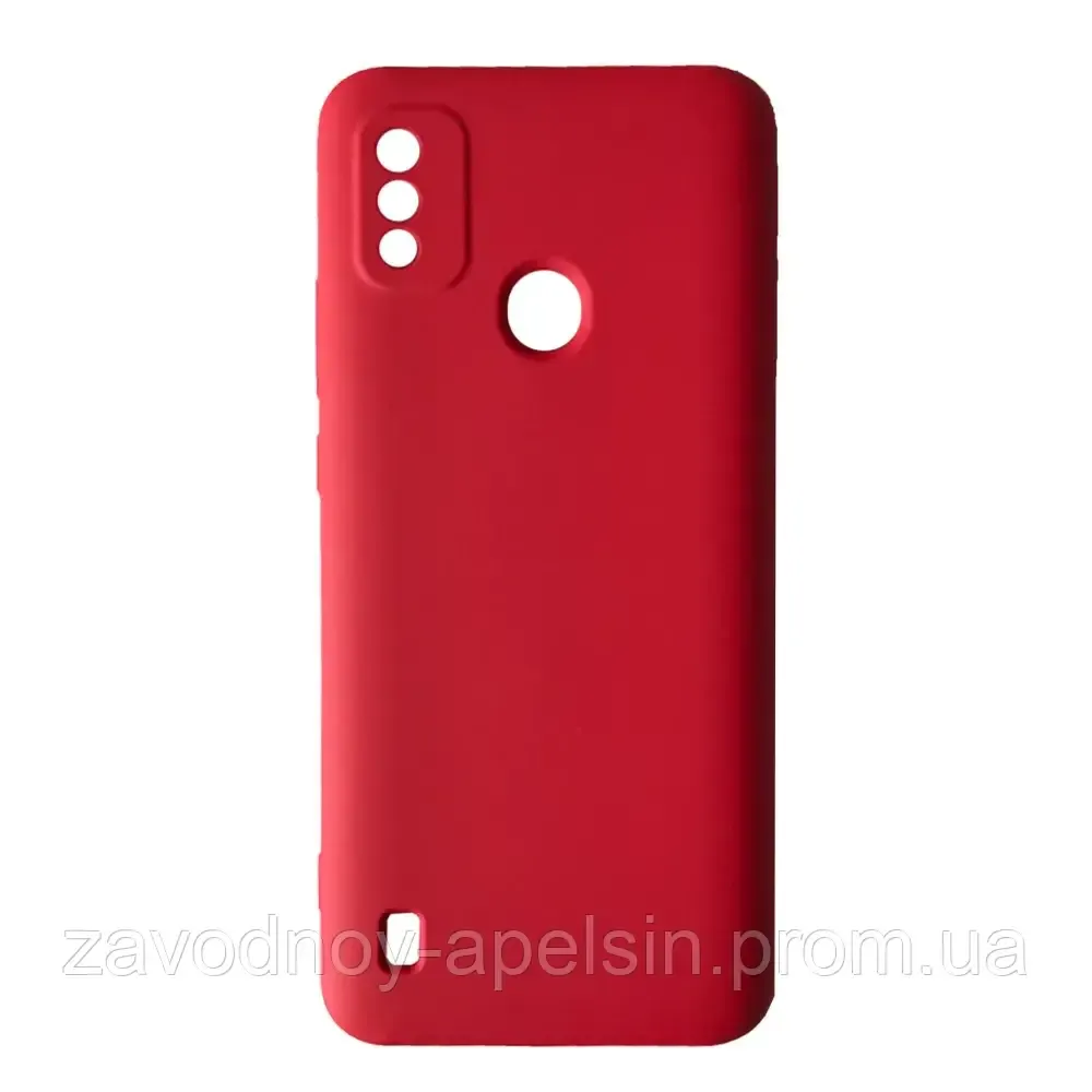 ZTE Blade A51 Чохол силиконовий Захист камери (червоний) Одеса - фото 1