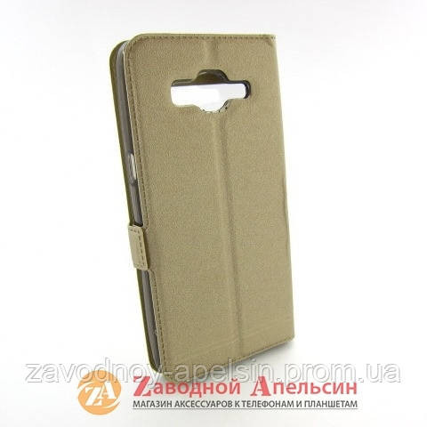 Чохол-книжка Samsung J2 G530 G531 G532 Grand Prime Smart Case gold Одеса - фото 2