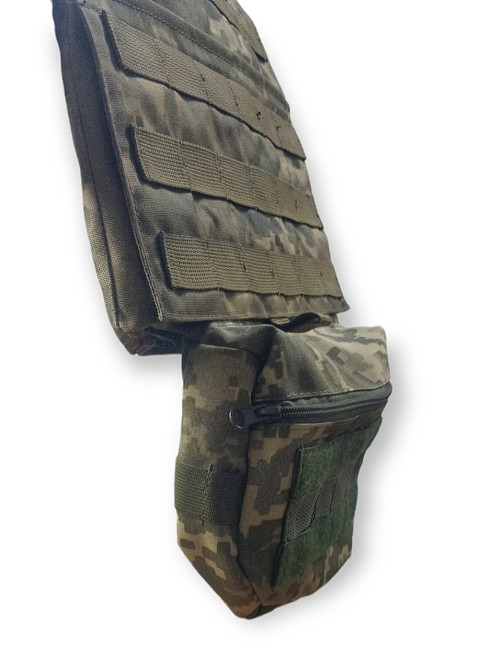 Напашник под бронижелет подсумок для бронижелета, плитоноски для ЗСУ пиксель Одесса - изображение 3