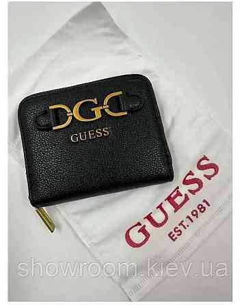 Женский небольшой кошелек Guess (6051-1) black Киев