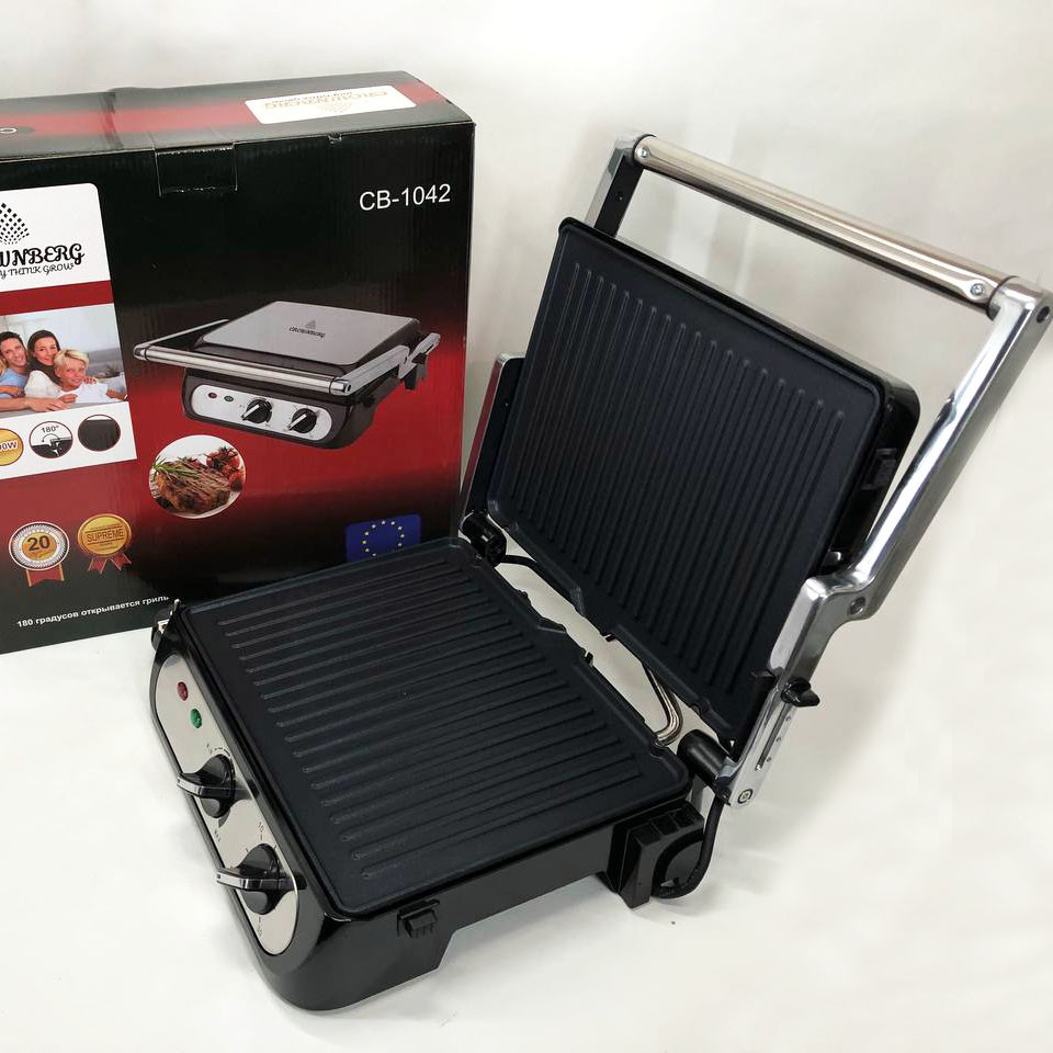 Гриль контактний Crownberg CB-1042 TS-43 Львів - фото 8