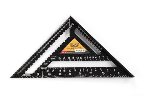 Косинець алюмінієвий Swanson 12" (300 мм) СИЛА Рівне - фото 1