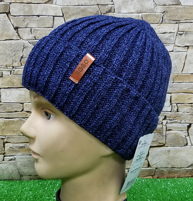 Шапка мужская классика зимняя AGBO Киев - изображение 2