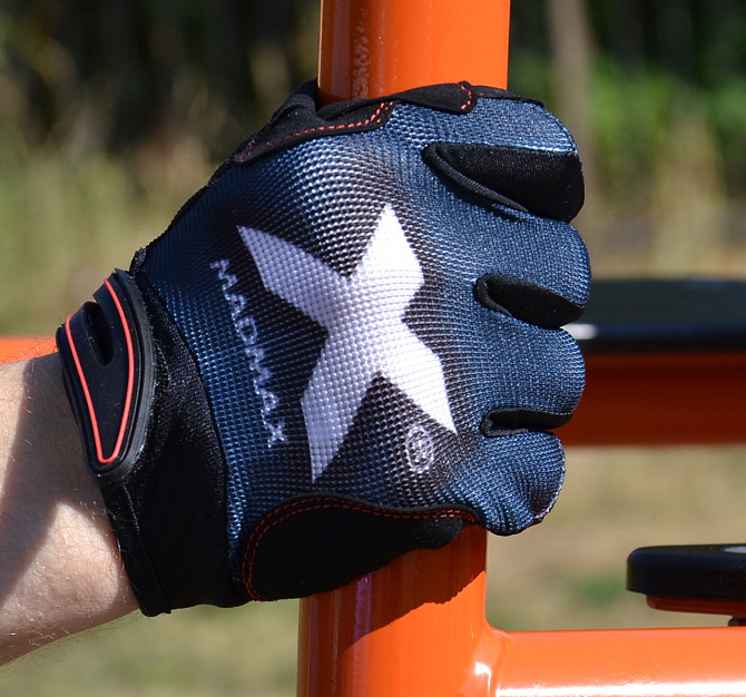 Перчатки для фітнесу MadMax MXG-102 X Gloves Black/Grey/White XL Кам'янське - фото 8