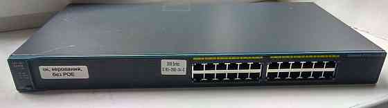 Коммутатор керований 24-портовий Cisco WS-C2960-24-S (Б клас) Луцк