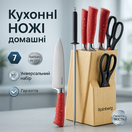 Эргономичные ножи для кухни, Набор литых ножей для кухни, Нержавеющий кухонный нож XE-42 Львов