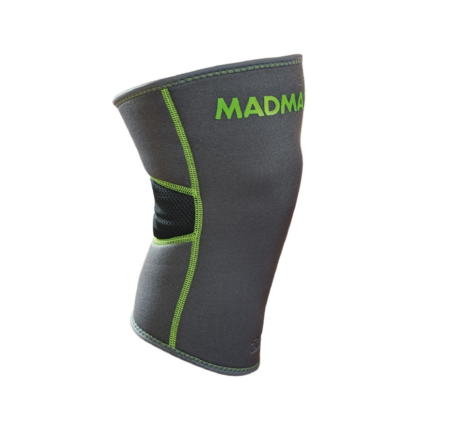 Наколінник MadMax MFA-294 Zahoprene Knee Support Dark Grey/Green (1шт.) L Киев - изображение 2