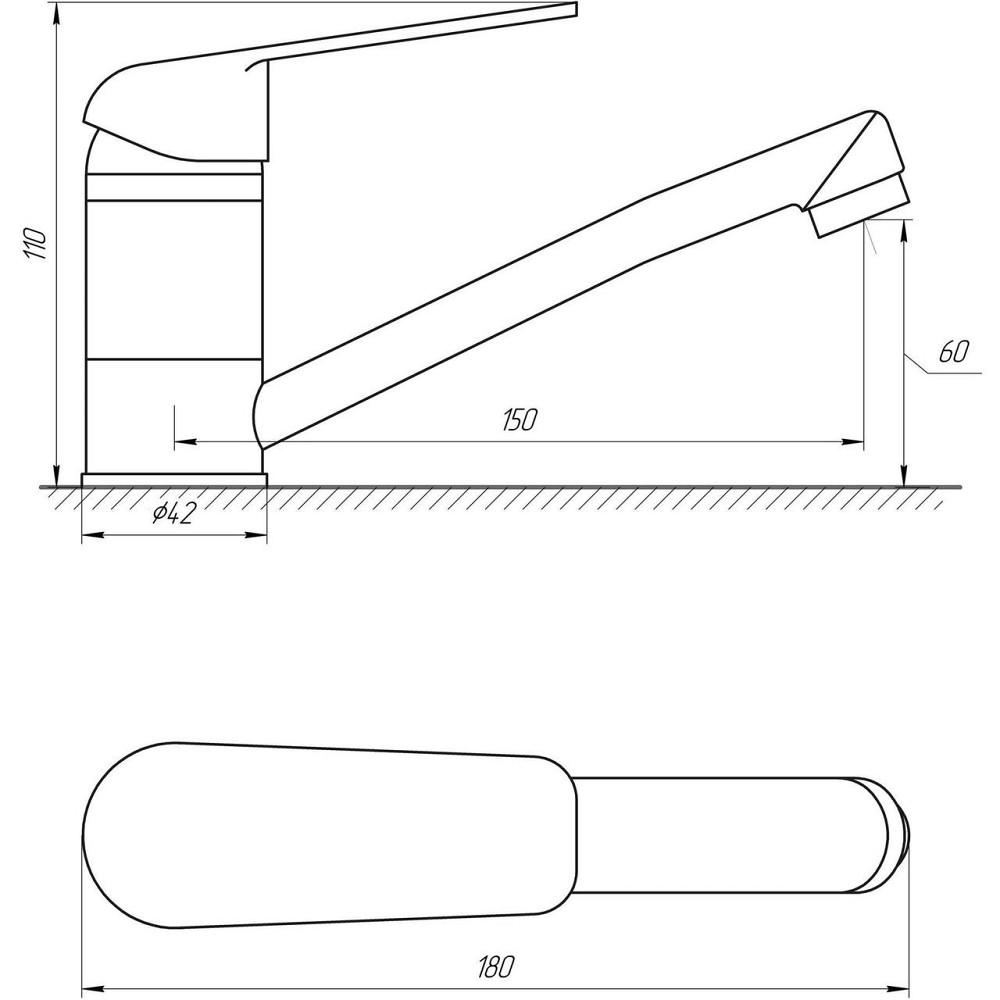 Змішувач для умивальника Globus Lux Koln GLK-0203M (000017647) Київ - фото 6