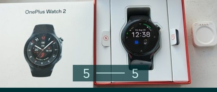 Смарт-годинник OnePlus Watch 2 Black Киев - изображение 1