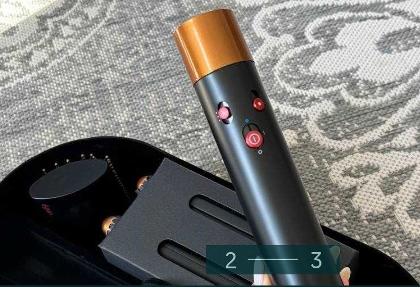 Мульти стайлер Dyson HS05 Airwrap Complete Long Onyx Black/ Gold Київ - фото 3
