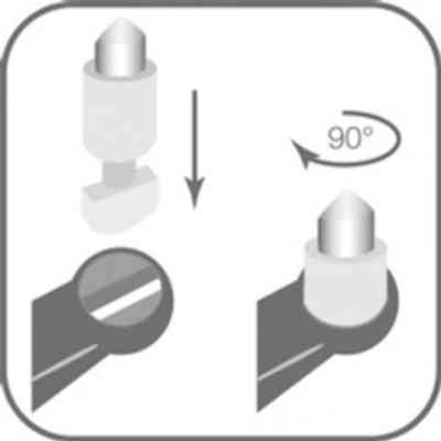 Дитяча зубна щітка Paro Swiss S27, з монопучковою насадкою (Esro AG),м'яка, рожева (7.746/6) Вінниця