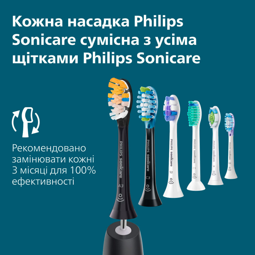 Зубна електрощітка Philips HX7101/01 ( Black ) Харьков - изображение 11