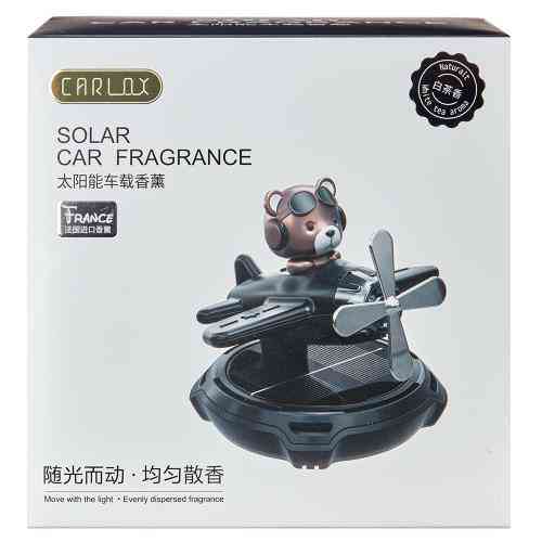 Ароматизатор Pilot Bear на сонячній батареї, синій Харків